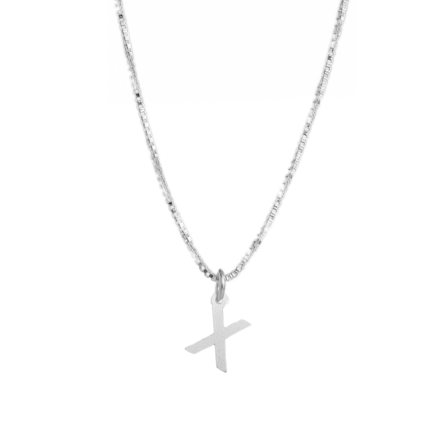 Cadena De Plata 925 Veneciana & Inicial  20