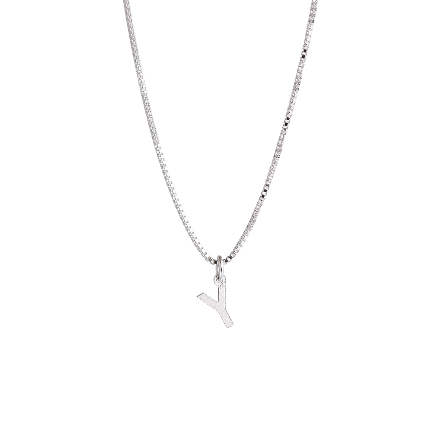 Cadena De Plata 925 Veneciana & Inicial  21