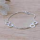 Pulsera De Plata 925 Aro Satinado - Miniatura 2
