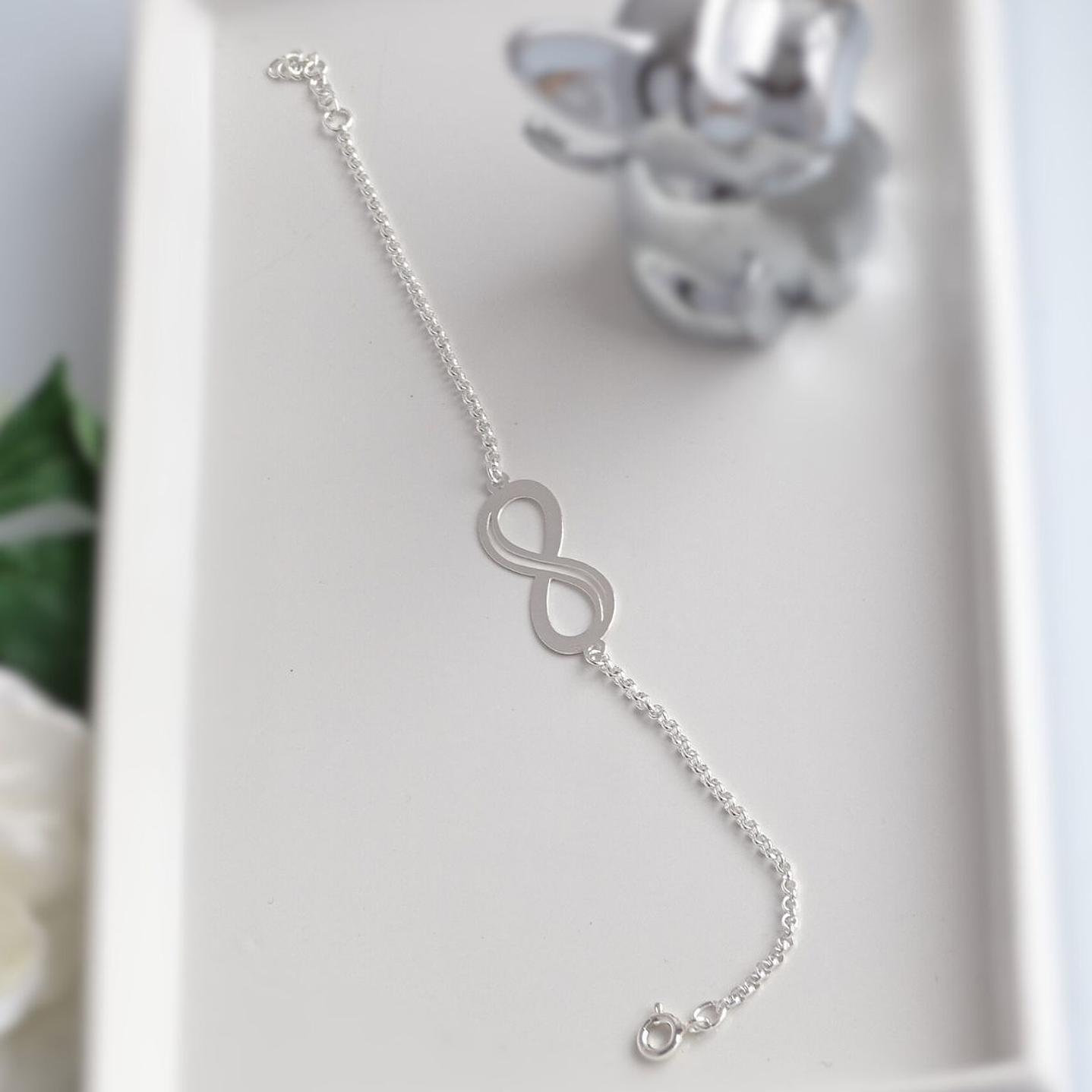 Pulsera De Plata 925 Infinito 3