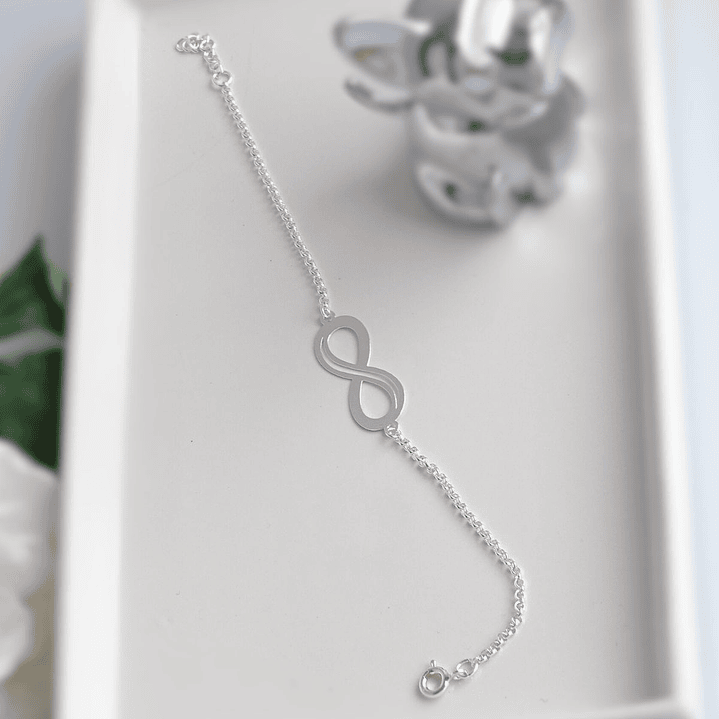 Pulsera De Plata 925 Infinito 3