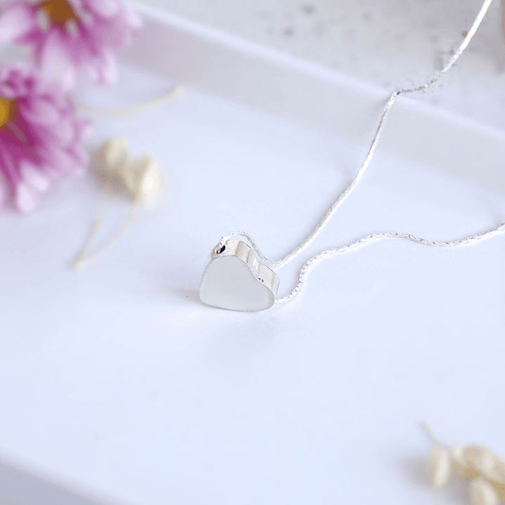 Cadena De Plata 925 Corazon G 3