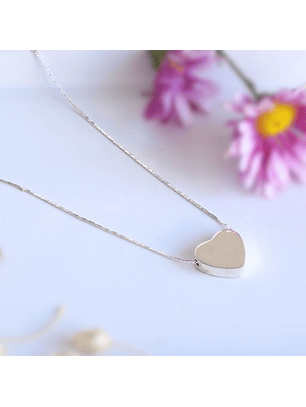 Cadena De Plata 925 Corazon G