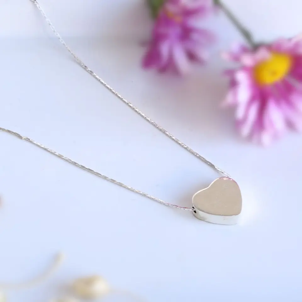 Collar Barra Bold Personalizable Plata 925 2