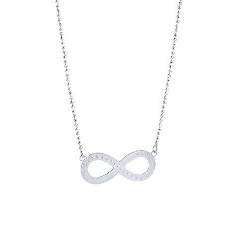 Collar De Plata 925  Infinito