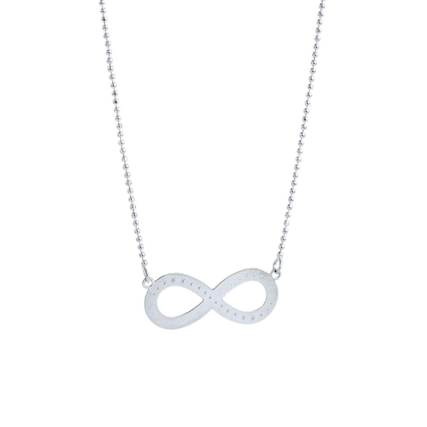 Collar De Plata 925  Infinito 1