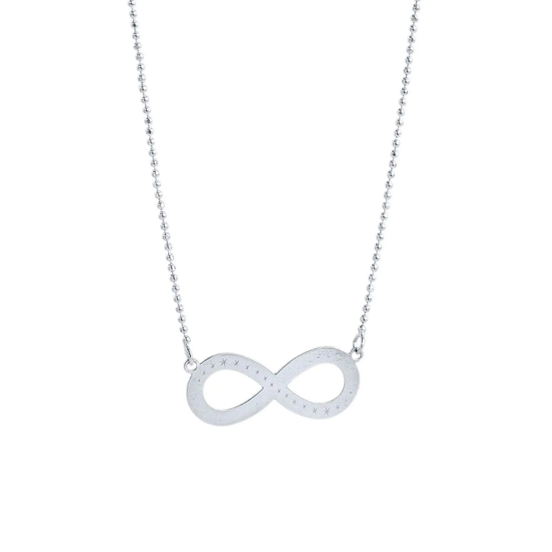 Collar De Plata 925  Infinito 1