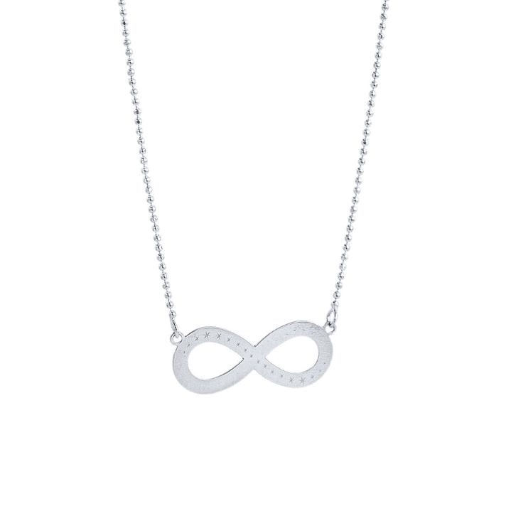 Collar De Plata 925  Infinito 1