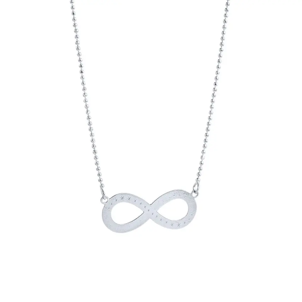 Collar De Plata 925  Infinito 1