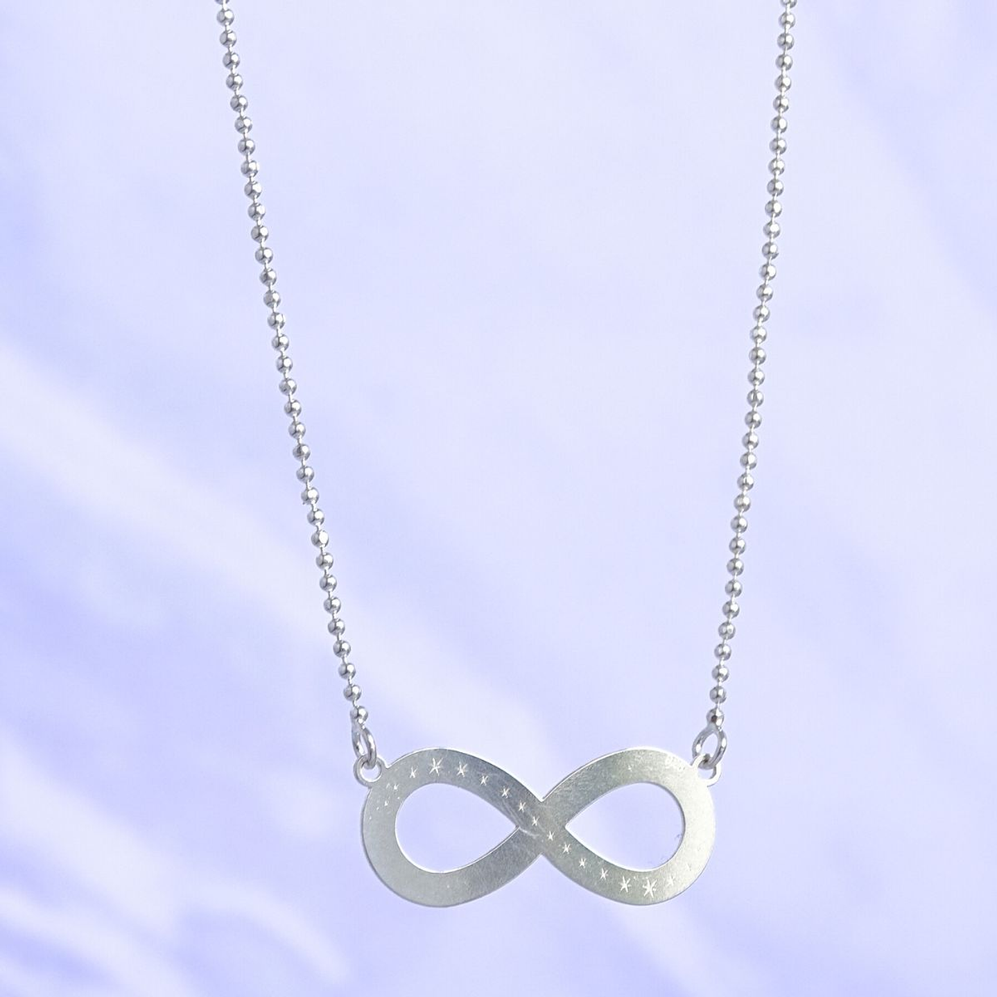 Collar De Plata 925  Infinito 3