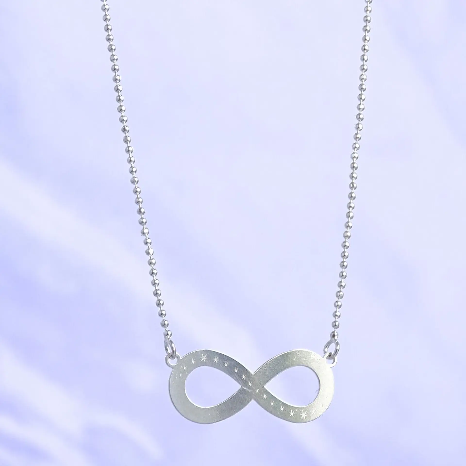 Collar De Plata 925  Infinito 3