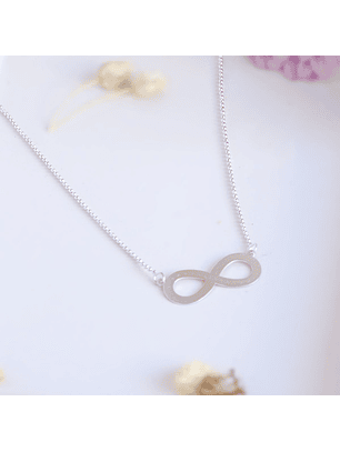 Collar De Plata 925  Infinito