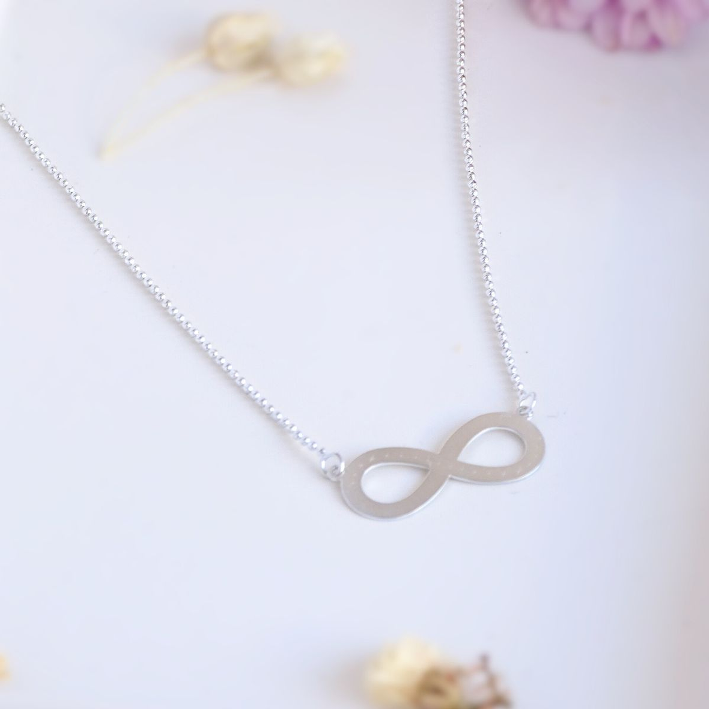 Collar De Plata 925  Infinito 2