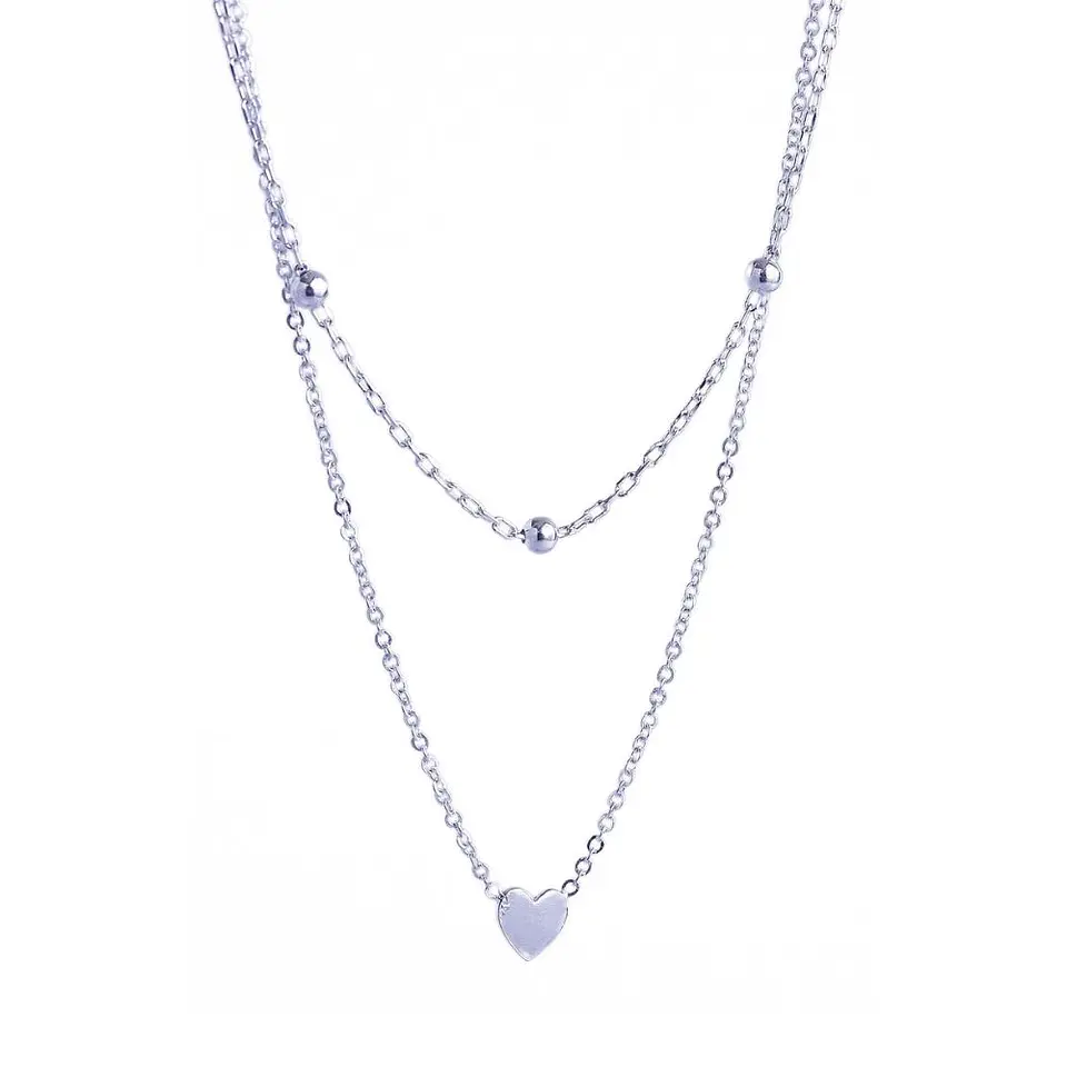 Cadena De Plata Ley 925 Doble Capa 1