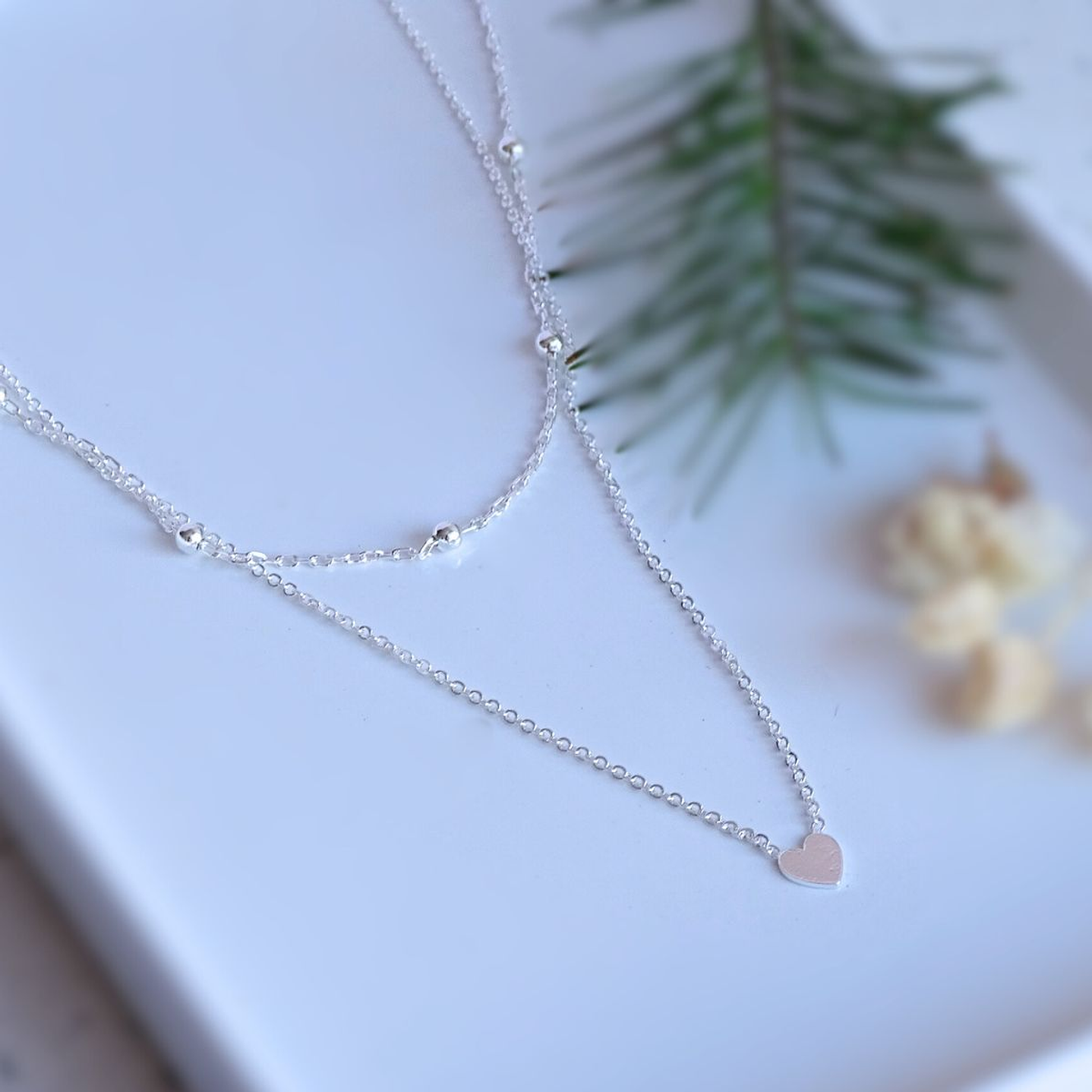 Cadena De Plata Ley 925 Doble Capa 3