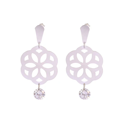 Aros De Plata Baris Brillante