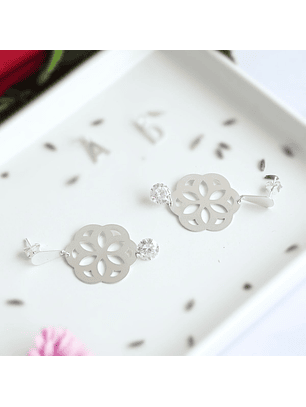 Aros De Plata Baris Brillante