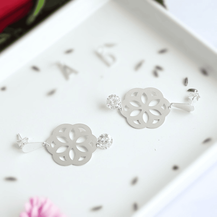 Aros De Plata Baris Brillante 2