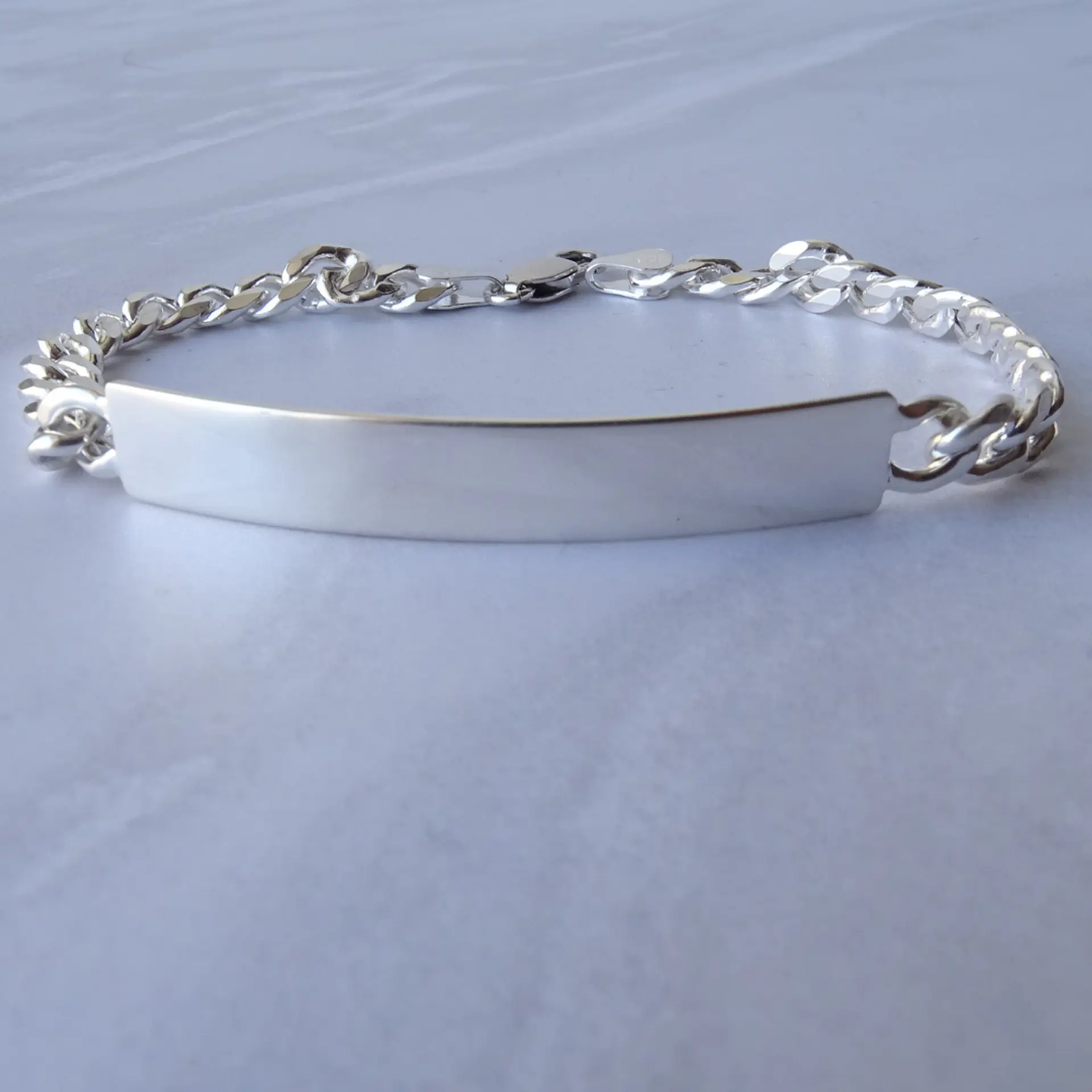 Pulsera Piocha Masculina Plata 925 Personalizable 4
