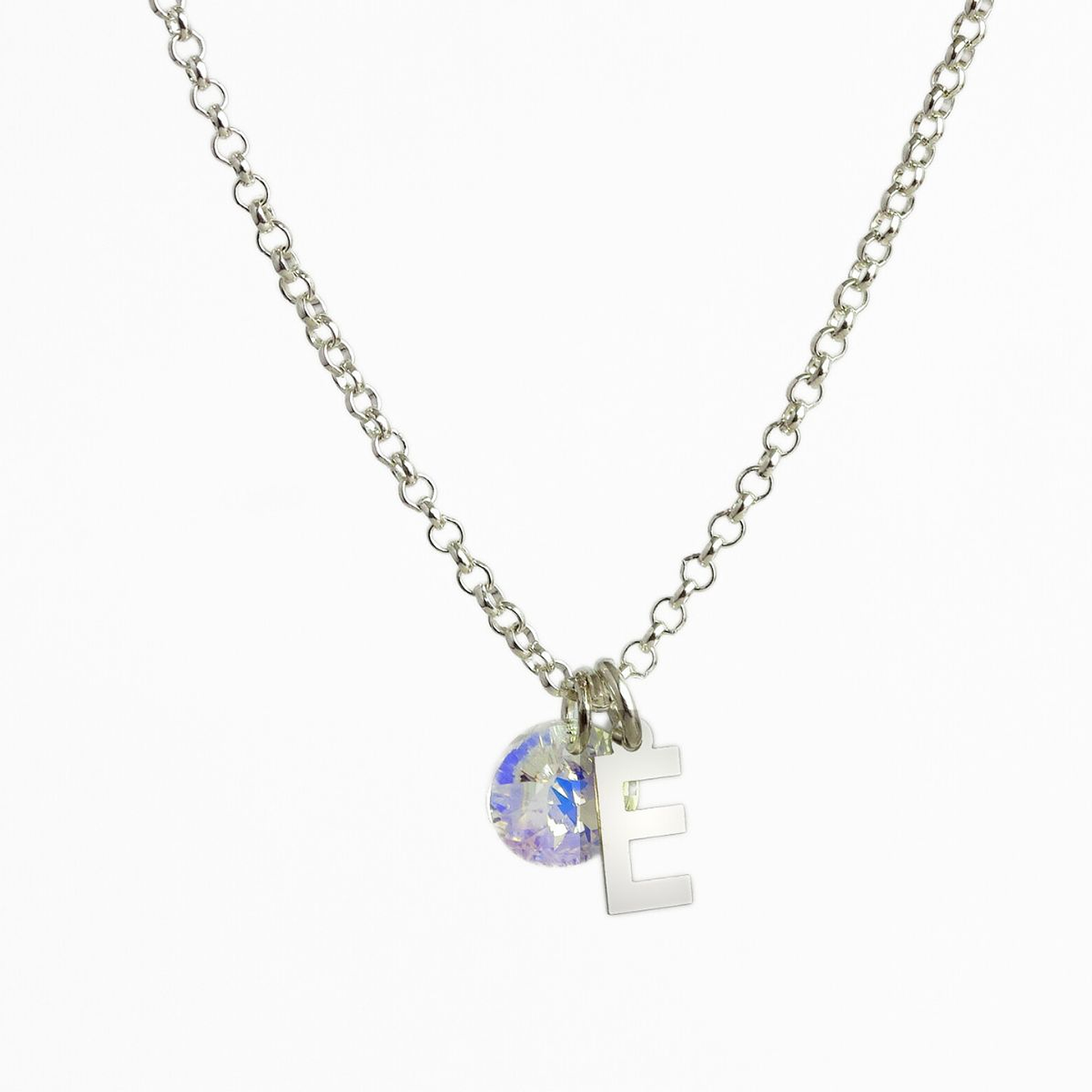 Cadena Plata, Inicial y Cristal  8