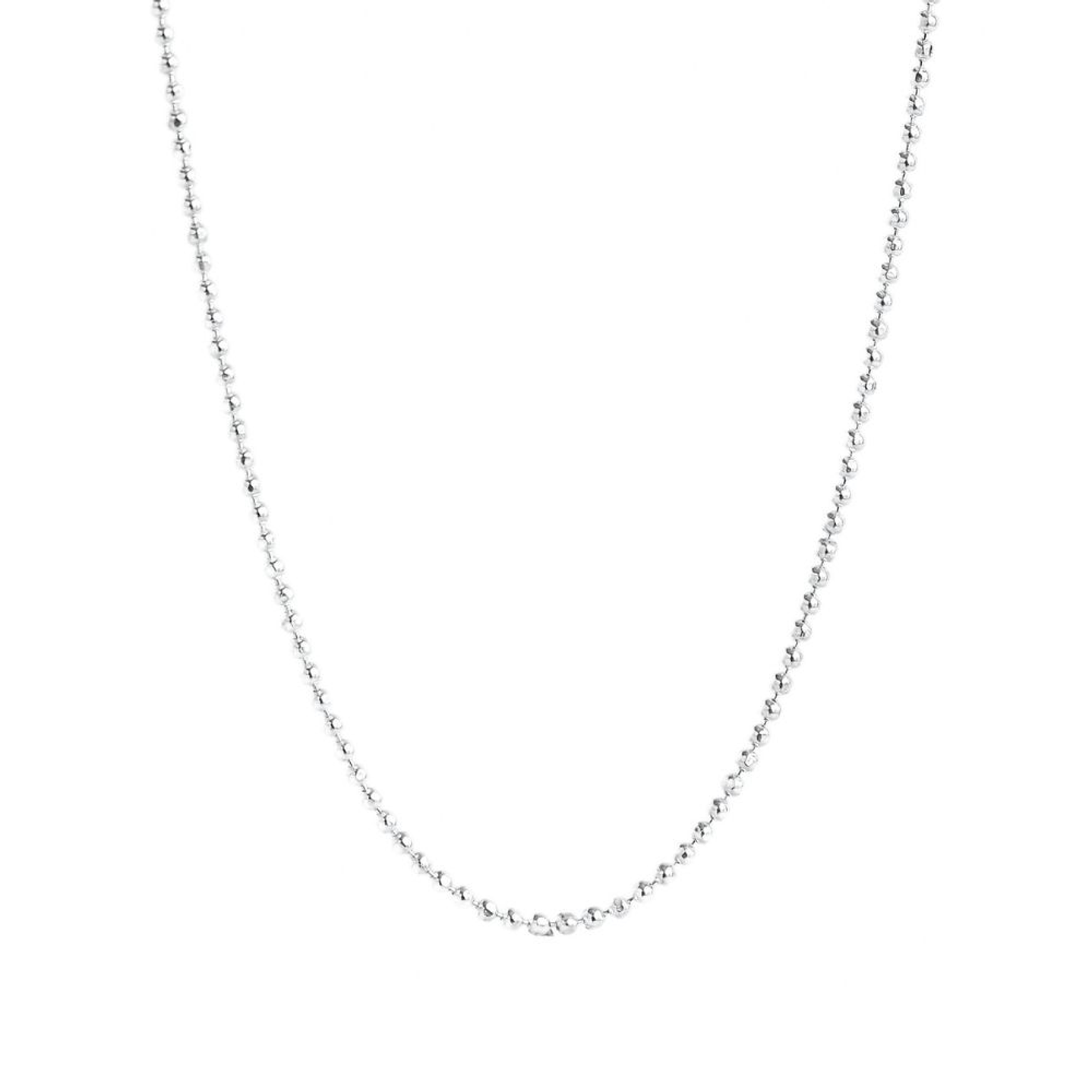 Cadena De Plata 925 Bolitas 1