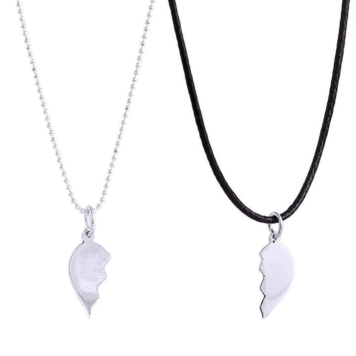 Conjunto de Cadenas Corazón Partido Personalizado 1