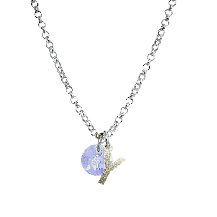 Cadena Plata, Inicial y Cristal  24