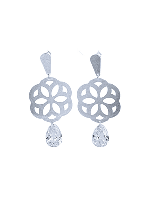 Aros De Plata Baris Gota