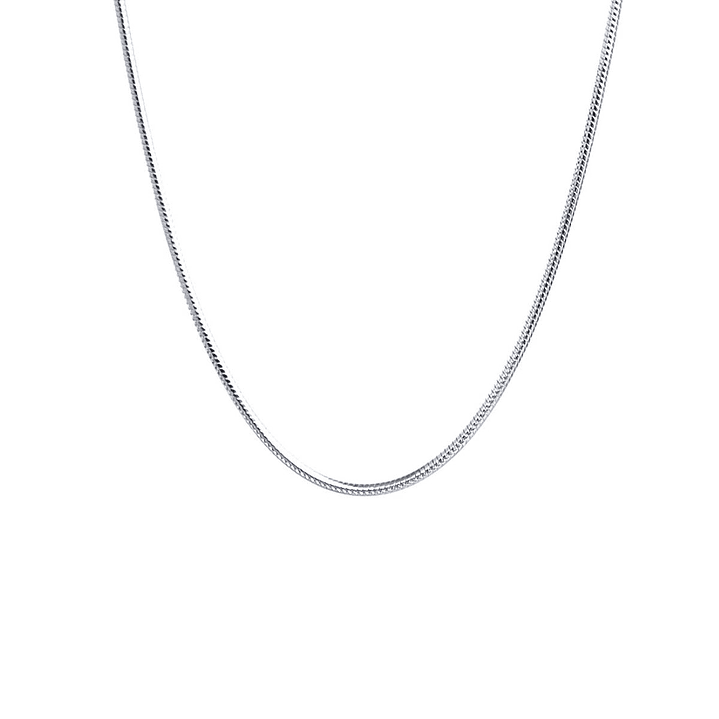 Cadena De Plata 925 Cola de Raton 1