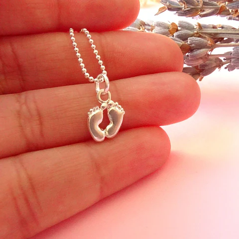 Cadena De Plata Ley 925 Pelotitas & Piececitos