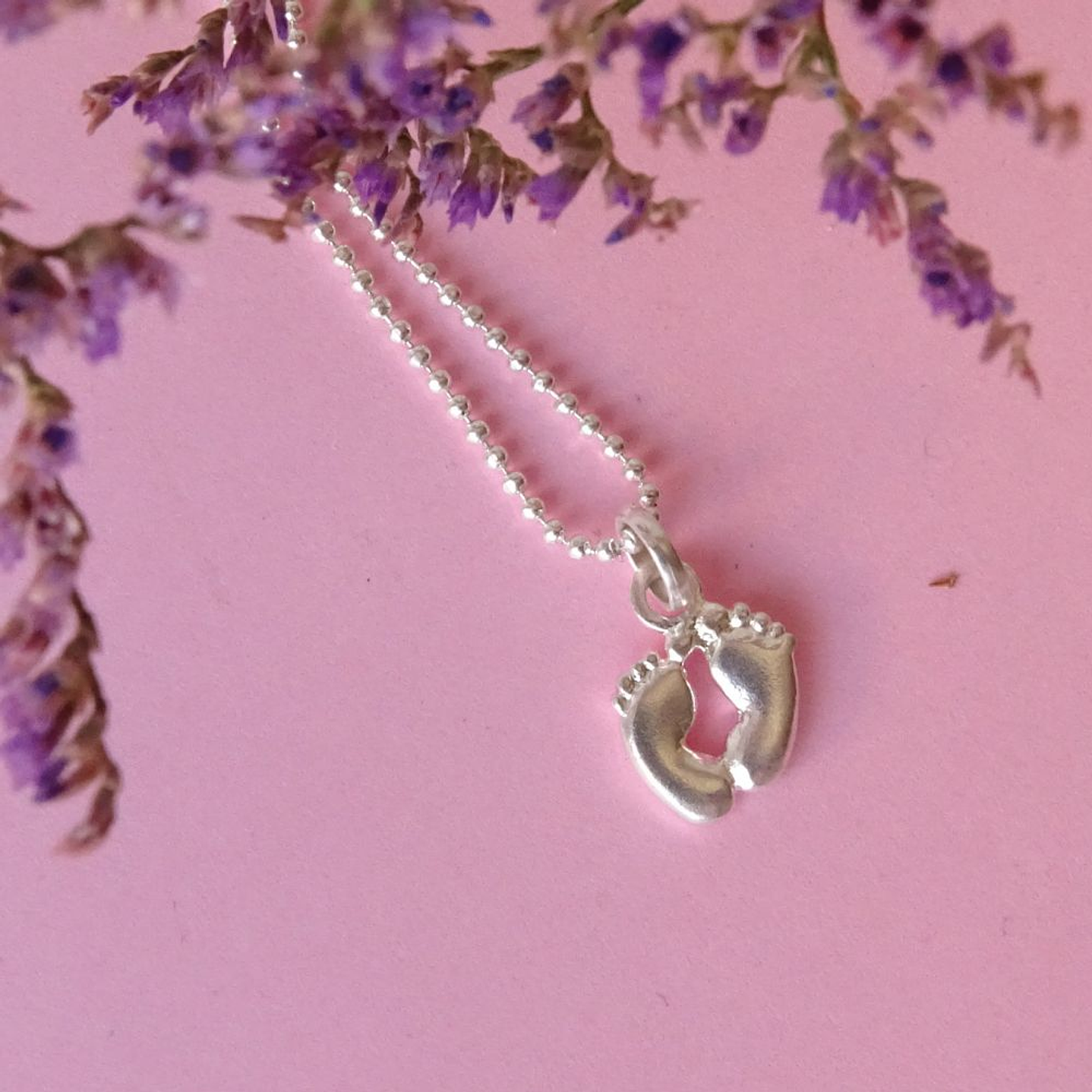 Cadena De Plata Ley 925 Pelotitas & Piececitos 3