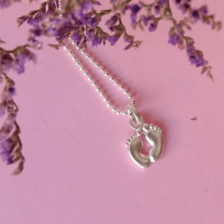 Cadena De Plata Ley 925 Pelotitas & Piececitos 3