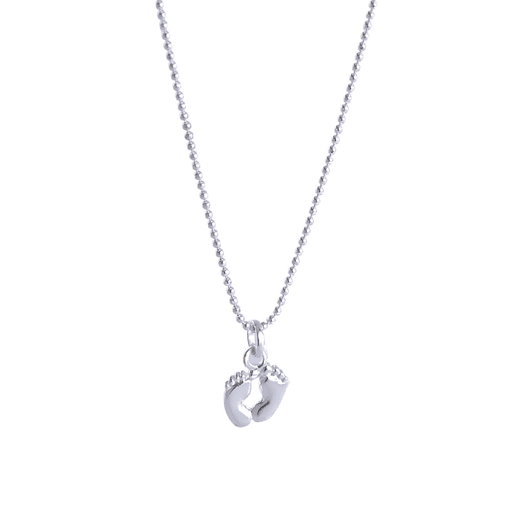 Cadena De Plata Ley 925 Pelotitas & Piececitos 1