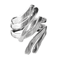 Anillo Ajustable Plata 925 Entrelazado Reda - Miniatura 1