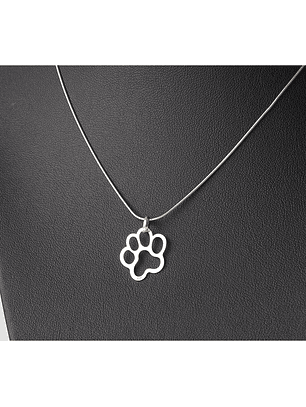 Cadena De Plata 925 Cola de Ratón & Colgante Doglover