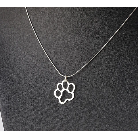 Cadena De Plata 925 Cola de Ratón & Colgante Doglover