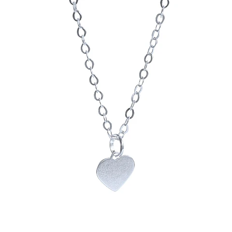 Cadena de Plata 925 & Mini Corazón Love Personalizable