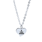 Cadena de Plata 925 con Colgante de Corazón Personalizado II - Miniatura 2