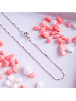 Cadena De Plata 925 Bolitas