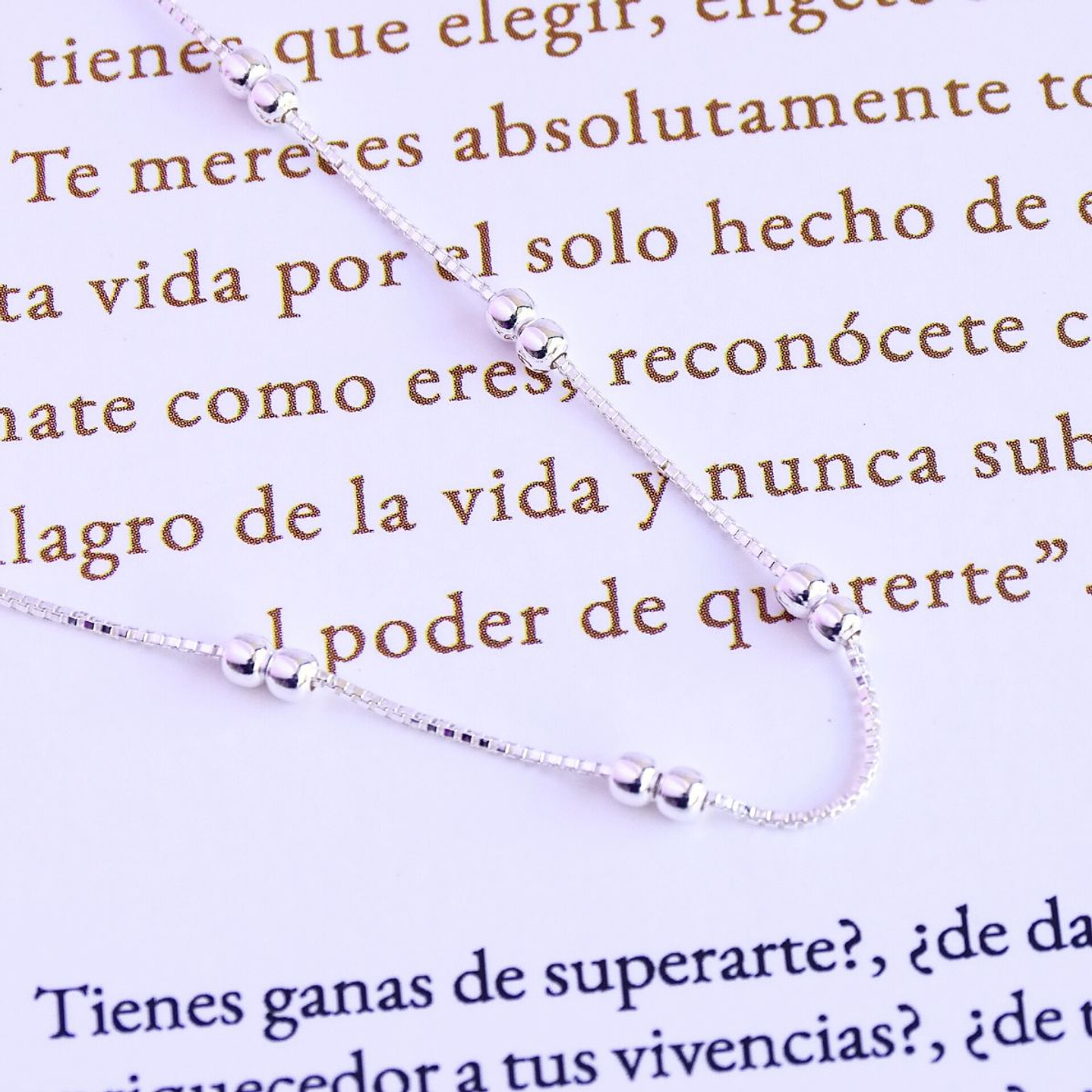 Cadena De Plata 925 Puntos Doble  3