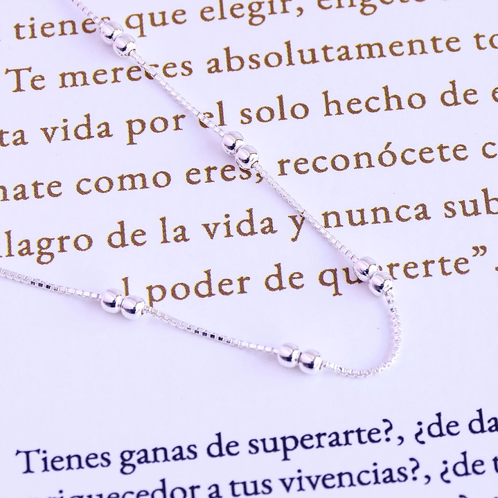 Cadena De Plata 925 Puntos Doble  3