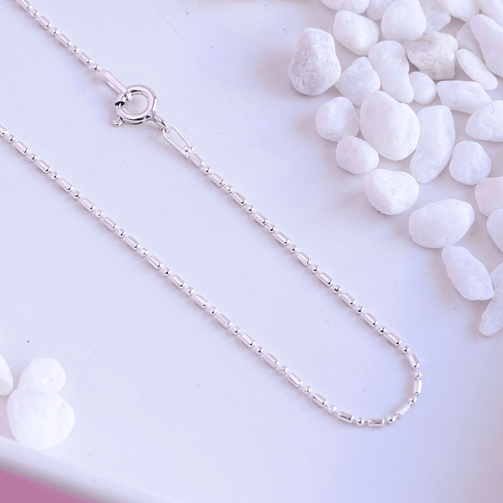 Cadena De Plata 925 Punto y Coma 3