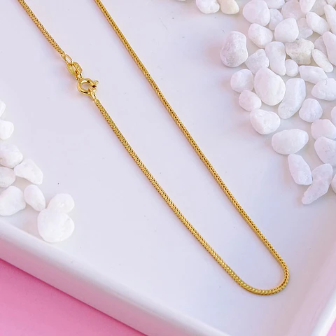 Cadena Espiga · Baño de Oro