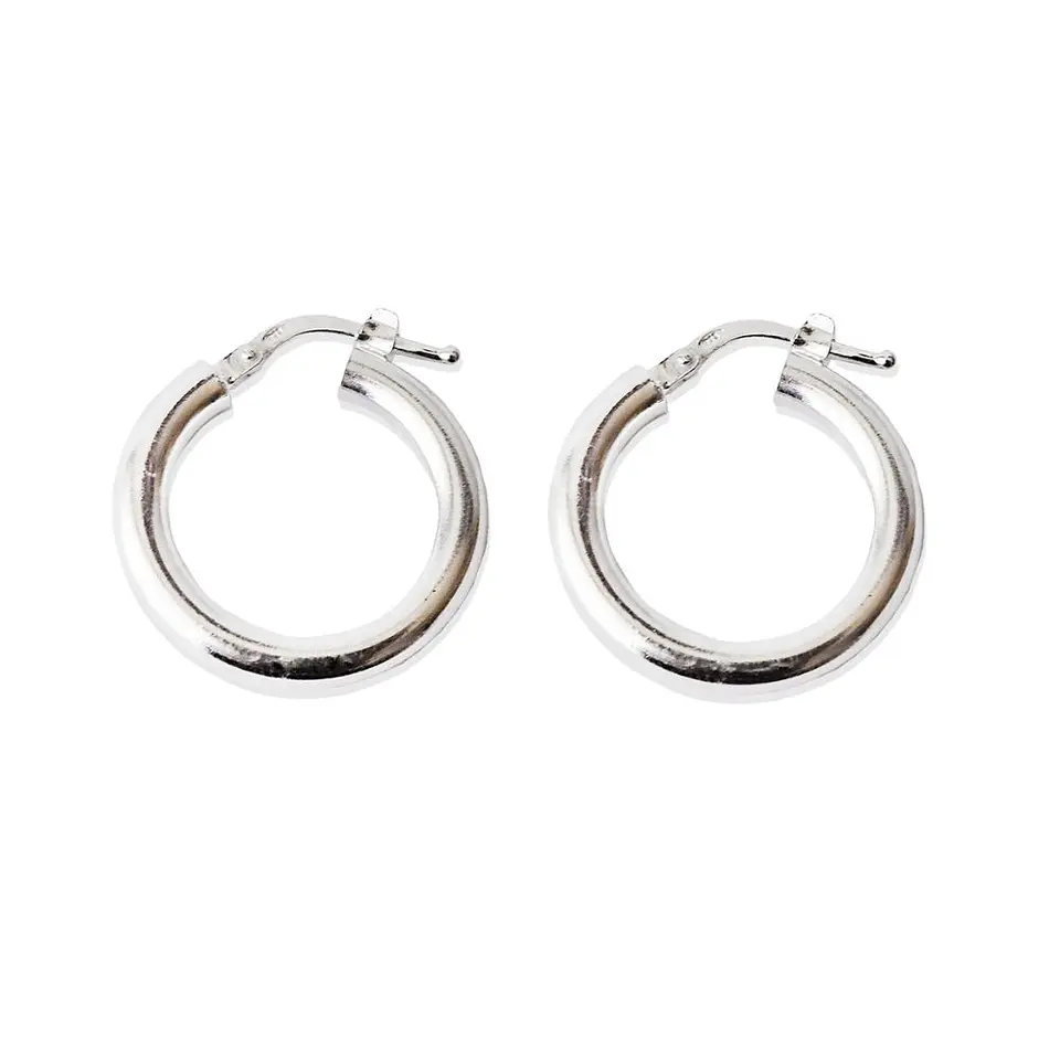 TÍTULO Argollas Gruesas Plata 925 · 20 mm 1