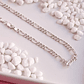 Cadena De Plata 925 Fígaro G 60cm - Miniatura 2