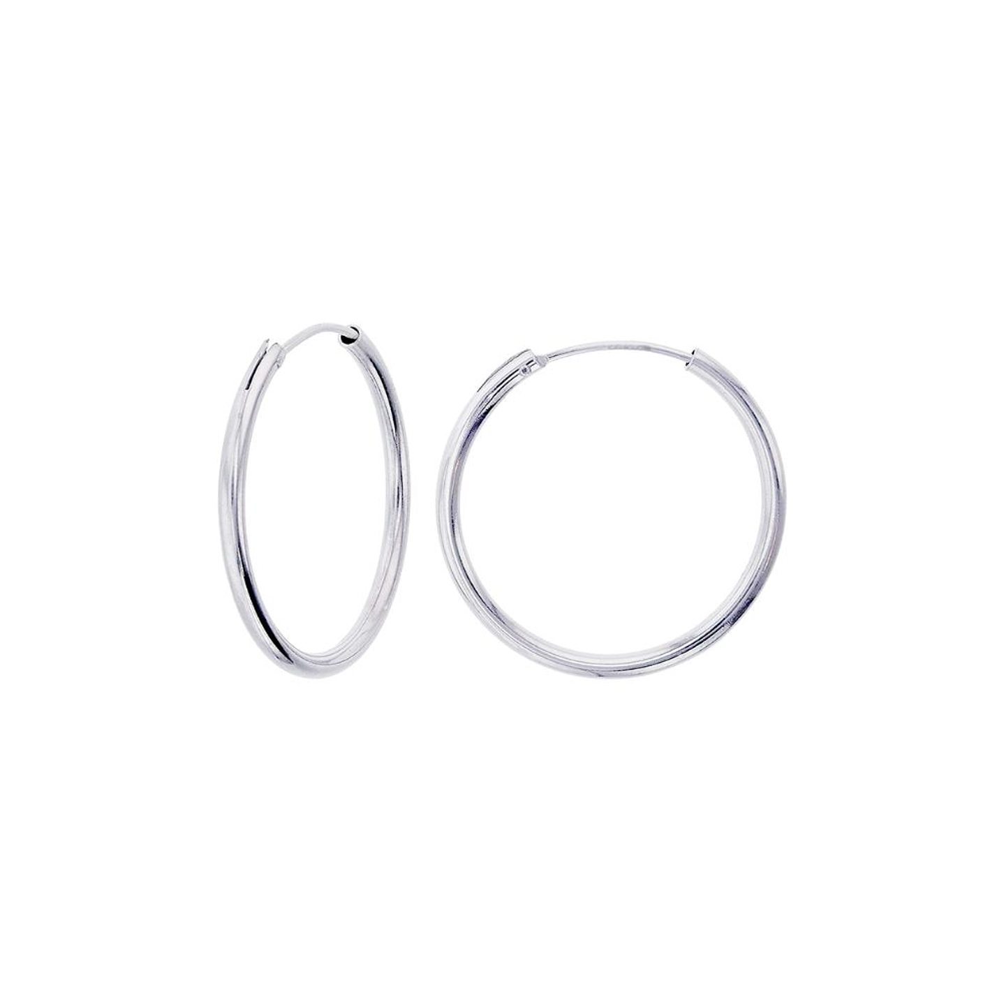 Aros De Plata 925 Argollas 20mm 1
