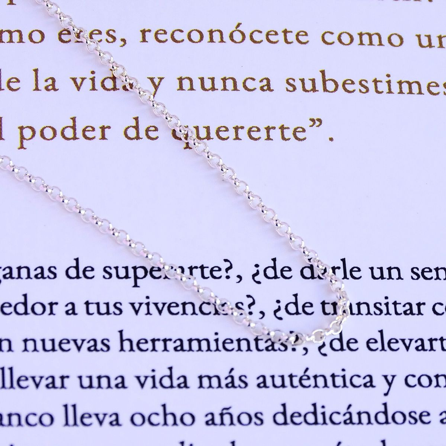 Cadena de Plata Rolo 4