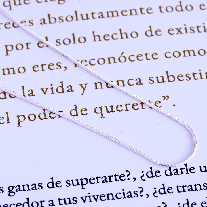 Cadena De Plata 925 Cola de Raton 3