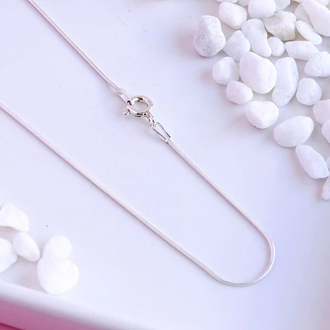 Cadena De Plata 925 Cola de Raton