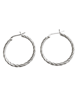 Aros De Plata  Argollas Concon